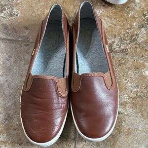 Keds Brown Slip-On Sneakers
